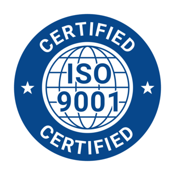 Logo norme certified iso 9001